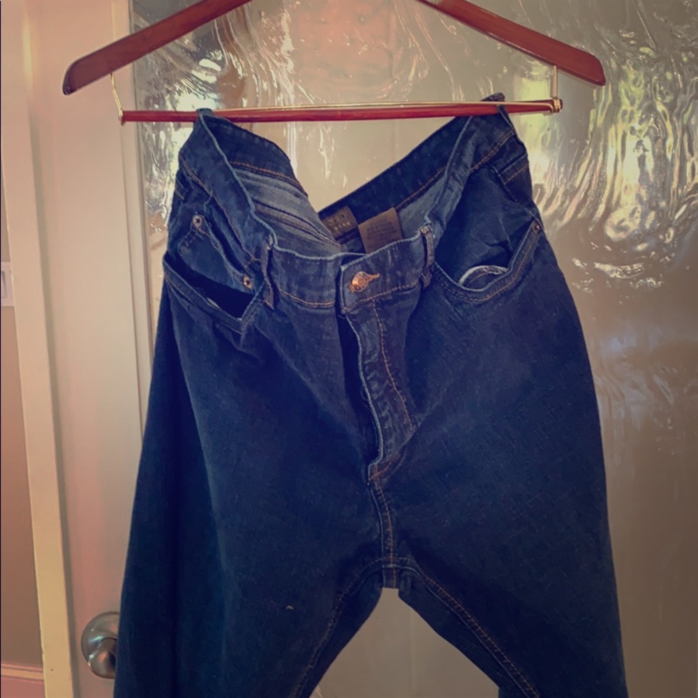 Two pairs of men’s designer jeans